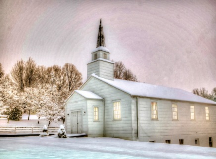 Little white church Asheville NC